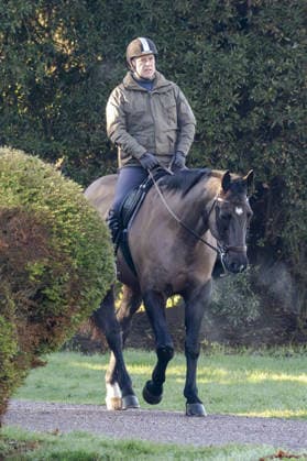 Andrew Mountbatten Windsor 13.12.2025. Andrew Mountbatten Windsor pictured today at Windsor Castle.  Copyright: xIanxWhittakerx NINTCHDBPICT001045433085