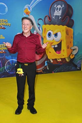 Santiago Ziesmer bei der Deutschlandpremiere von SPONGEBOB SCHWAMMKOPF: PIRATEN AHOI! im Kino in der Kulturbrauerei in Berlin am 14.12.2025