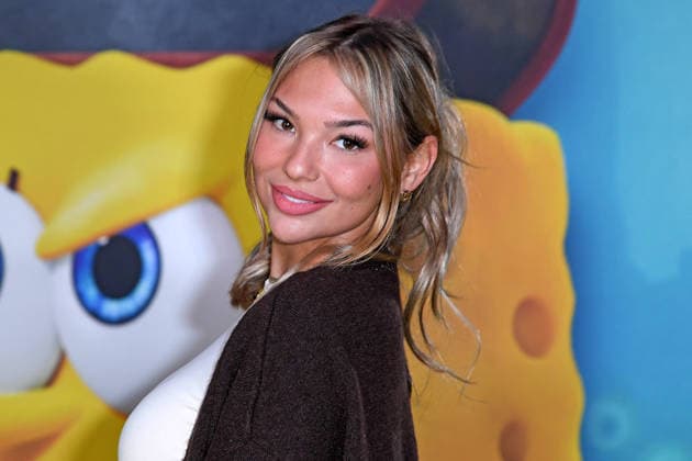 Michelle Bischoff (Are you the one AYTO) bei der Deutschlandpremiere von SPONGEBOB SCHWAMMKOPF: PIRATEN AHOI! im Kino in der Kulturbrauerei in Berlin am 14.12.2025