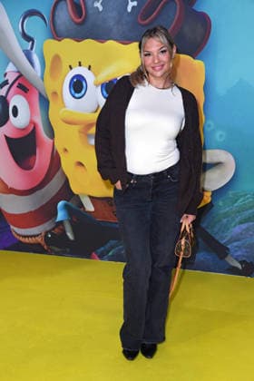 Michelle Bischoff (Are you the one AYTO) bei der Deutschlandpremiere von SPONGEBOB SCHWAMMKOPF: PIRATEN AHOI! im Kino in der Kulturbrauerei in Berlin am 14.12.2025
