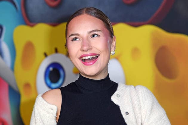 Linda Janacek (Are you the one AYTO) bei der Deutschlandpremiere von SPONGEBOB SCHWAMMKOPF: PIRATEN AHOI! im Kino in der Kulturbrauerei in Berlin am 14.12.2025