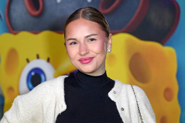 Linda Janacek (Are you the one AYTO) bei der Deutschlandpremiere von SPONGEBOB SCHWAMMKOPF: PIRATEN AHOI! im Kino in der Kulturbrauerei in Berlin am 14.12.2025