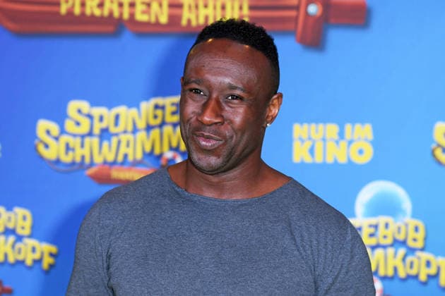 Jerry Kwarteng bei der Deutschlandpremiere von SPONGEBOB SCHWAMMKOPF: PIRATEN AHOI! im Kino in der Kulturbrauerei in Berlin am 14.12.2025