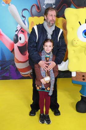 Oliver Korittke mit Tochter Frida Korritke bei der Deutschlandpremiere von SPONGEBOB SCHWAMMKOPF: PIRATEN AHOI! im Kino in der Kulturbrauerei in Berlin am 14.12.2025