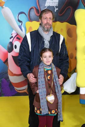 Oliver Korittke mit Tochter Frida Korritke bei der Deutschlandpremiere von SPONGEBOB SCHWAMMKOPF: PIRATEN AHOI! im Kino in der Kulturbrauerei in Berlin am 14.12.2025