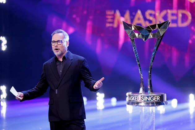 Moderator Matthias Opdenhövel in der Prosieben-Show The Masked Singer in den MMC-Studios in Ossendorf. Köln, 13.12.2025 NRW Deutschland Copyright: xChristophxHardtx
