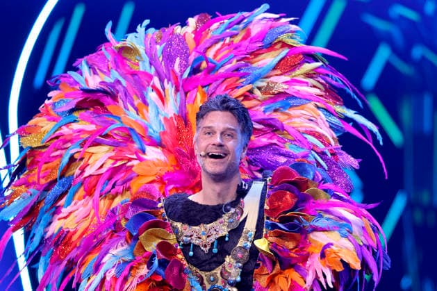 Schauspieler Wayne Carpendale belegt Platz 3 als Figur Der King in der Prosieben-Show The Masked Singer in den MMC-Studios in Ossendorf. Köln, 13.12.2025 NRW Deutschland Copyright: xChristophxHardtx