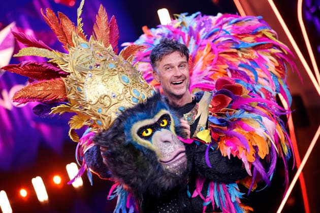 Schauspieler Wayne Carpendale belegt Platz 3 als Figur Der King in der Prosieben-Show The Masked Singer in den MMC-Studios in Ossendorf. Köln, 13.12.2025 NRW Deutschland Copyright: xChristophxHardtx