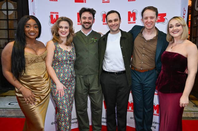 Gala Performance of Mischief s Christmas Carol Goes Wrong, Arrivals, London, UK. 14 December 2025 London, UK, 14 December 2025. Cast and crew at the Gala Performance of Mischief s Christmas Carol Goes Wrong at the Apollo Theatre, London, UK., Credit:Lee Floyd Avalon UK, London, Apollo Theatre Copyright: xLeexFloydx xAvalonx 1059248235