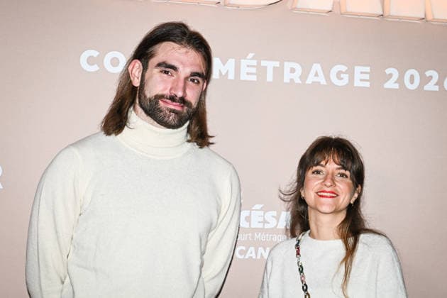 Photocall Courts Metrages Cesar 2026 in Paris FA Emmanuel Georges (L) and a guest pose for a photocall during the Brunch of Courts Metrages Cesar 2026 in Paris on December 14, 2025. Photo by Firas Abdullah ABACAPRESS.COM Paris Ile-de-France France  Copyright: xAbdullahxFiras ABACAx