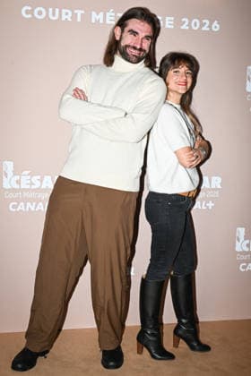 Photocall Courts Metrages Cesar 2026 in Paris FA Emmanuel Georges (L) and a guest pose for a photocall during the Brunch of Courts Metrages Cesar 2026 in Paris on December 14, 2025. Photo by Firas Abdullah ABACAPRESS.COM Paris Ile-de-France France  Copyright: xAbdullahxFiras ABACAx