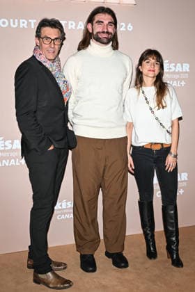 Photocall Courts Metrages Cesar 2026 in Paris FA Emmanuel Georges (L) and guests pose for a photocall during the Brunch of Courts Metrages Cesar 2026 in Paris on December 14, 2025. Photo by Firas Abdullah ABACAPRESS.COM Paris Ile-de-France France  Copyright: xAbdullahxFiras ABACAx