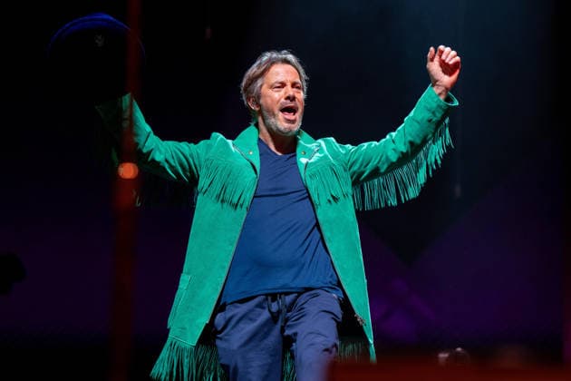 December 14, 2025, London, United Kingdom: Jay Kay and band Jamiroquai seen performing live on stage at the O2 Arena Funk and acid jazz band Jamiroquai lead by Jay Kay played a second date at London s O2 Arena on 14th December 2025 the last date of their The Heels Of Steel Tour London United Kingdom - ZUMAs197 20251214_aaa_s197_260 Copyright: xBonniexBritainx