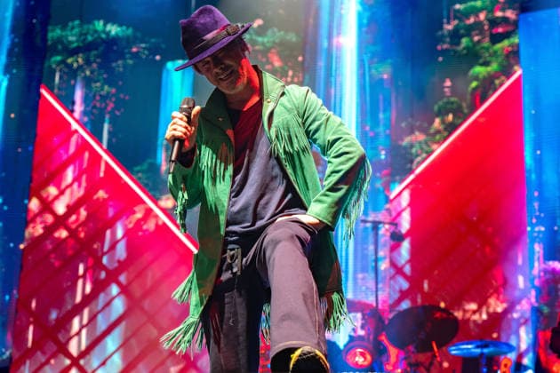 December 14, 2025, London, United Kingdom: Jay Kay and band Jamiroquai seen performing live on stage at the O2 Arena Funk and acid jazz band Jamiroquai lead by Jay Kay played a second date at London s O2 Arena on 14th December 2025 the last date of their The Heels Of Steel Tour London United Kingdom - ZUMAs197 20251214_aaa_s197_263 Copyright: xBonniexBritainx