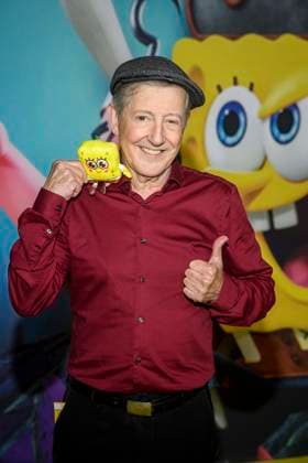 ABBberlin: Santiago Ziesmer Deutsche Synchronstimme zu Gast auf dem gelben Teppich bei der Deutschlandpremiere von SPONGEBOB SCHWAMMKOPF PIRATEN AHOI! im Kino in der Kulturbrauerei in am 14.12.2025 Berlin Deutschland