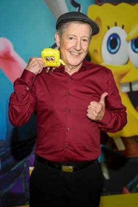 ABBberlin: Santiago Ziesmer Deutsche Synchronstimme zu Gast auf dem gelben Teppich bei der Deutschlandpremiere von SPONGEBOB SCHWAMMKOPF PIRATEN AHOI! im Kino in der Kulturbrauerei in am 14.12.2025 Berlin Deutschland