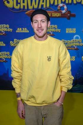 ABBberlin: Brix Schaumburg zu Gast auf dem gelben Teppich bei der Deutschlandpremiere von SPONGEBOB SCHWAMMKOPF PIRATEN AHOI! im Kino in der Kulturbrauerei in am 14.12.2025 Berlin Deutschland