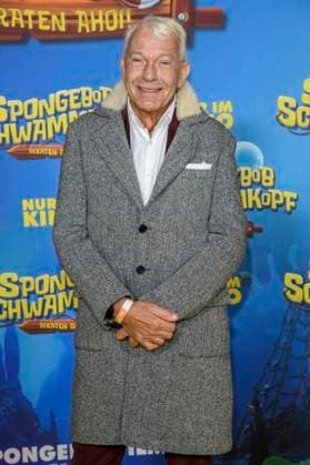 ABBberlin: Joe Groebel und Alice Daehm zu Gast auf dem gelben Teppich bei der Deutschlandpremiere von SPONGEBOB SCHWAMMKOPF PIRATEN AHOI! im Kino in der Kulturbrauerei in am 14.12.2025 Berlin Deutschland