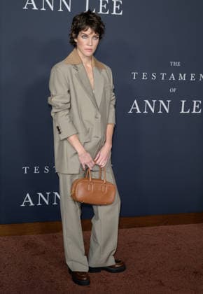 Testament of Ann Lee Premiere - Los Angeles, USA LOS ANGELES, USA. December 14, 2025: Celia Rowlson-Hall at the premiere of The Testament of Ann Lee at the Linwood Dunn Theatre. Los Angeles CA USA  Copyright: xPaulxSmith Featureflashx