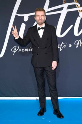 Claudio Guerrini attends at blu carpet of Il Vitti 2025 at Rome Convention Center La Nuvola in Rome.