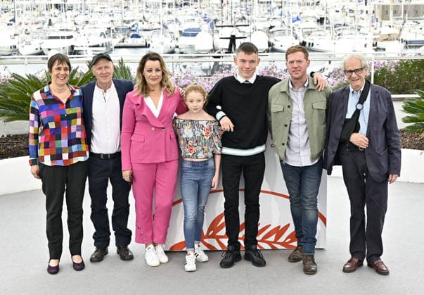 72nd Cannes Film Festival, Sorry We Missed You photocall CANNES, FRANCE - MAY 17: British director Ken Loach (R), British scriptwriter Paul Laverty (2nd L), British producer Rebecca OBrien (L), British actress Debbie Honeywood (3th L), British actress Katie Proctor (C), British actor Rhys Stone and British actor Kris Hitchen (2nd R) pose during the photocall for the film Sorry We Missed You in competition at the 72nd annual Cannes Film Festival, in Cannes, France on May 17, 2019. Provence-Alpes-Cote d Azur France. Editorial use only. Please get in touch for any other usage.  Copyright: x2025xAnadoluxMustafaxYalcÄ±nx