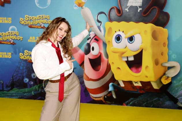 Marie von Bose bei der Premiere des Kinofilms SpongeBob Schwammkopf: Piraten Ahoi! im Kino in der KulturBrauerei. Berlin, 14.12.2025