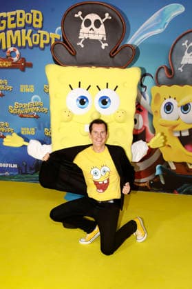 Malte Arkona bei der Premiere des Kinofilms SpongeBob Schwammkopf: Piraten Ahoi! im Kino in der KulturBrauerei. Berlin, 14.12.2025
