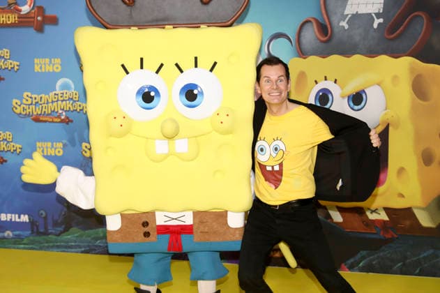 Malte Arkona bei der Premiere des Kinofilms SpongeBob Schwammkopf: Piraten Ahoi! im Kino in der KulturBrauerei. Berlin, 14.12.2025
