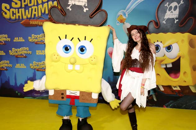 Klaudia Giez bei der Premiere des Kinofilms SpongeBob Schwammkopf: Piraten Ahoi! im Kino in der KulturBrauerei. Berlin, 14.12.2025