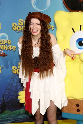 Klaudia Giez bei der Premiere des Kinofilms SpongeBob Schwammkopf: Piraten Ahoi! im Kino in der KulturBrauerei. Berlin, 14.12.2025