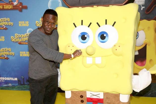 Jerry Kwarteng bei der Premiere des Kinofilms SpongeBob Schwammkopf: Piraten Ahoi! im Kino in der KulturBrauerei. Berlin, 14.12.2025