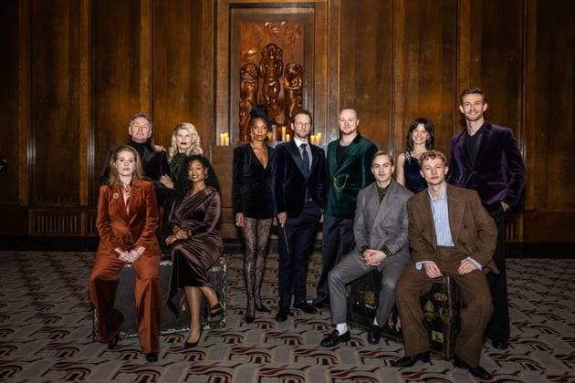 AMSTERDAM - The entire cast during a presentation for the play Harry Potter and the Cursed Child. The play takes place nineteen years after the events of the seven previously published books about the sorcerer s apprentice. ANP DINGENA MOL netherlands out - belgium out  Copyright: xx x544966782x originalFilename: 544966782.jpg
