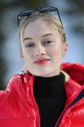 Les Arcs Film Festival - Day Three. FC LES ARCS, FRANCE - DECEMBER 15 Nadia Tereszkiewics attends a photocall during Day Three of Les Arcs Film Festival on December 15, 2025 in Les Arcs, France. Photo by Franck Castel ABACAPRESS.COM Les Arcs France  Copyright: xCastelxFranck ABACAx