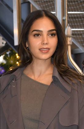 NEW YORK, NY- DECEMBER 15: Melissa Barrera pictured as the cast of Peacock™s upcoming espionage thriller series, The Copenhagen Test visit the Empire State Building Observatory ahead of it™s December 27th premiere in New York City on December 15, 2025. Copyright: xMediaPunchx