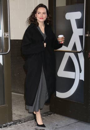 NEW YORK, NY- DECEMBER 15: Daisy Ridley seen at ABC Studios on December 15, 2025 in New York City. Copyright: xRWx