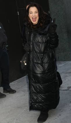 NEW YORK, NY- DECEMBER 15: Fran Drescher seen at ABC Studios on December 15, 2025 in New York City. Copyright: xRWx