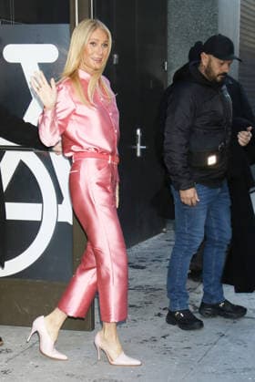 NEW YORK, NY- DECEMBER 15: Gwyneth Paltrow seen at ABC Studios on December 15, 2025 in New York City. Copyright: xRWx
