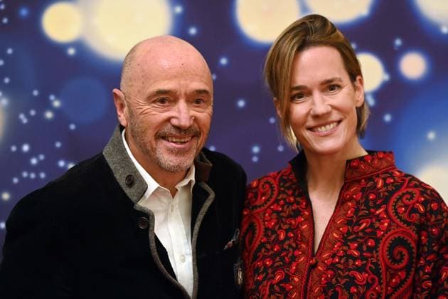 Christian NEUREUTHER mit Tochter Amelie. Adventskonzert des Bayerischen Ministerpraesidenten am 15.12.2025 im Cuvillies Theater in der Residenz in Muenchen.