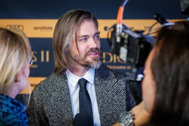 15.12.2025. Köln. Weltpremiere des Historienfilms DER MEDICUS 2 im Cinedom Köln. Red Carpet. Hier: Tom Payne Köln Cinedom Nordrhein-Westfalen Deutschland