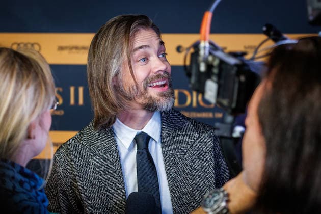 15.12.2025. Köln. Weltpremiere des Historienfilms DER MEDICUS 2 im Cinedom Köln. Red Carpet. Hier: Tom Payne Köln Cinedom Nordrhein-Westfalen Deutschland