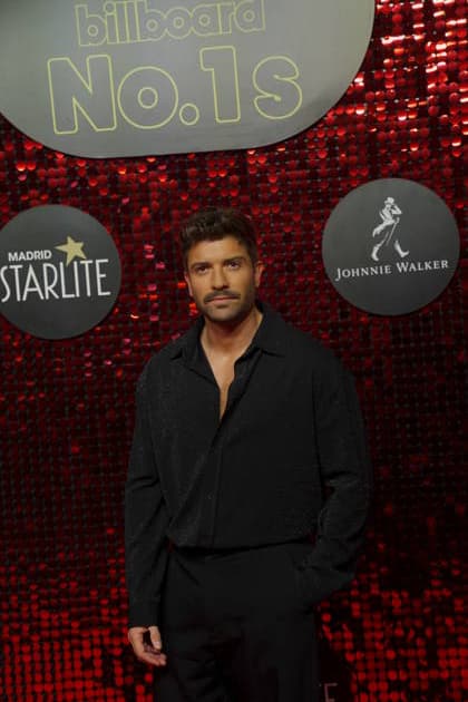 Pablo Alborán attends the Billboard No. 1s photocall at Ifema on December 15, 2025 in Madrid, Spain.( ALTERPHOTOS S.Villarroel) (20251215062)