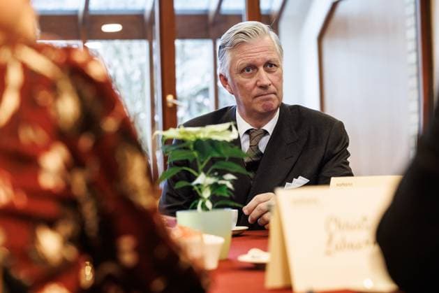 King Philippe - Filip of Belgium pictured during a royal visit to vzw Samana in holiday and recovery residence Ter Duinen in Nieuwpoort, Tuesday 16 December 2025. Samana organizes home visits, social gatherings, customized vacations, and training for people with chronic illnesses or high care needs and their caregivers.  KURTxDESPLENTER 149285315
