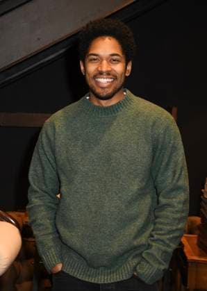 NEW YORK, NY - DECEMBER 16: Kelvin Harrison Jr. at the Audible Theater™s world premiere preview of The Disappear, a new comedy opening in January 2026 at Sheen Center Frank Shiner Theater on December 16, 2025 in New York City. Copyright: xMediaPunchx