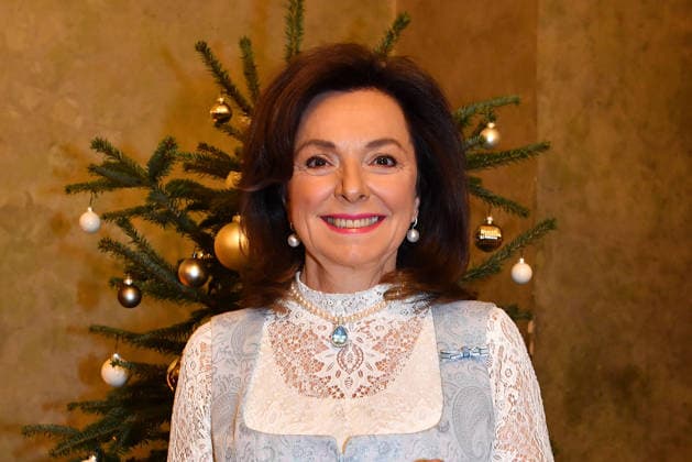 Uschi Daemmrich von Luttitz beim 30. BMW Advents-Benefizkonzert 30. BMW Benefiz Adventskonzert in der Residenz im Herkulessaal am 16.12.2025 in Muenchen 30. Advents Benefizkonzert von BMW in Muenchen