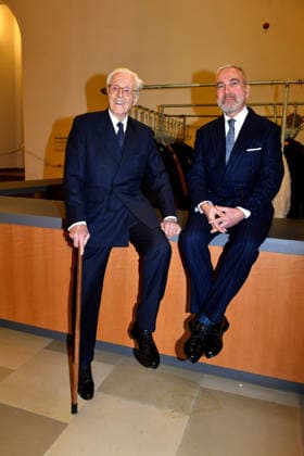 Herzog Franz von Bayern und Thomas Greinwald beim 30. BMW Advents-Benefizkonzert 30. BMW Benefiz Adventskonzert in der Residenz im Herkulessaal am 16.12.2025 in Muenchen 30. Advents Benefizkonzert von BMW in Muenchen