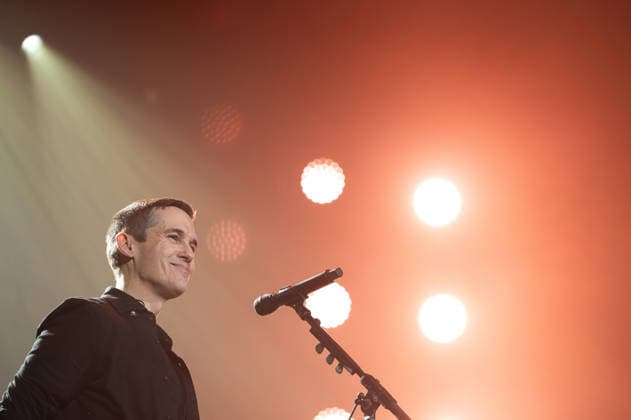 Maldita Nerea performs in Madrid, Spain - 16 Dec 2025 Jorge Ruiz Flores, the singer from the group Maldita Nerea performs during a concert at Movistar Arena in Madrid. Madrid Spain Copyright: xAtilanoxGarciax xSOPAxImagesx photos00134