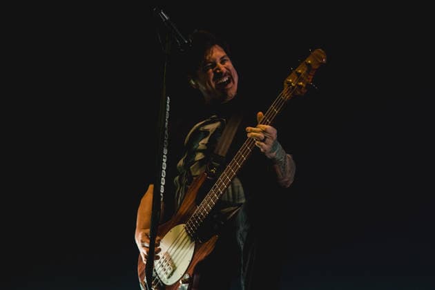 SaO PAULO, SP - 16.12.2025: SHOW PIERCE THE VEIL EM SaO PAULO - The American band Pierce The Veil, formed by guitarist and vocalist Vic Fuentes, bassist Jaime Preciado and guitarist Tony Peres, performs in Sao Paulo at Espaco Unimed on Tuesday night (16). The performance is part of the & 39;I Can& 39;t Hear You World Tour 2025& 39;. x2859746x  YurixMurakami
