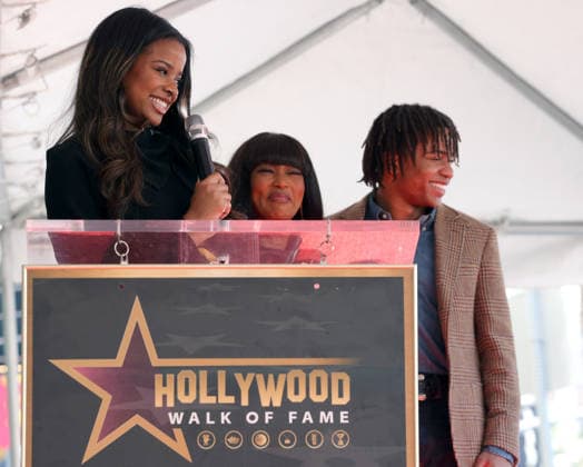 Bronwyn Golden Vance attends an unveiling ceremony honoring Courtney B. Vance with the 2,831st star on the Hollywood Walk of Fame in Los Angeles on Tuesday, December 16, 2025.  LAP20251216869 GREGxGRUDT