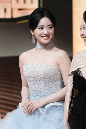 LANGFANG, CHINA - DECEMBER 16: Actress Shen Yue arrives at the red carpet of the Domestic TV Series Ceremony (China TV Drama Awards) on December 16, 2025 in Langfang, Hebei Province of China.  Copyright: xVCGx 111610177337