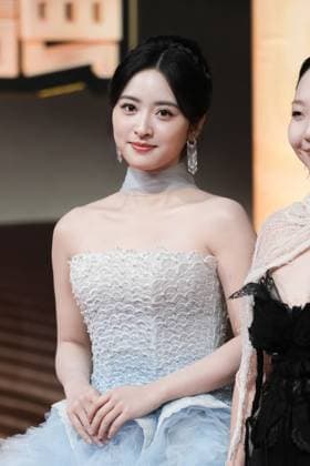 LANGFANG, CHINA - DECEMBER 16: Actress Shen Yue arrives at the red carpet of the Domestic TV Series Ceremony (China TV Drama Awards) on December 16, 2025 in Langfang, Hebei Province of China.  Copyright: xVCGx 111610177352